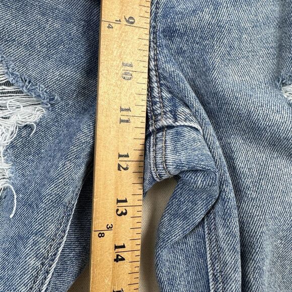 American Eagle Highest Rise 90s Boyfriend Jeans Women’s 2 Blue Denim Stretch‎ - Picture 10 of 16